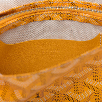 Goyard Goyardine Plumet Wallet Clutch Yellow 9 of 10