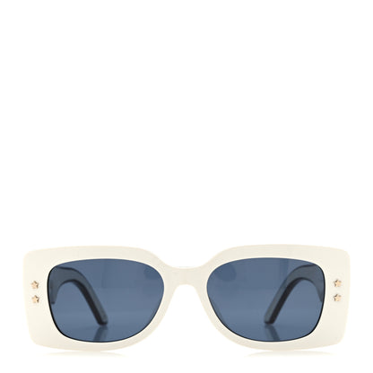 Christian Dior Diorpacific S1U Square Sunglasses White Blue 2 of 8