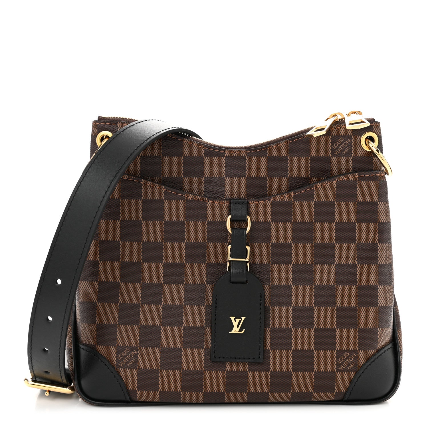 Louis Vuitton Damier Ebene Odeon PM Black 1 of 9