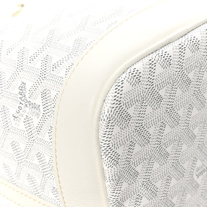 Goyard Goyardine Petit Flot Bucket Bag PM White 11 of 12