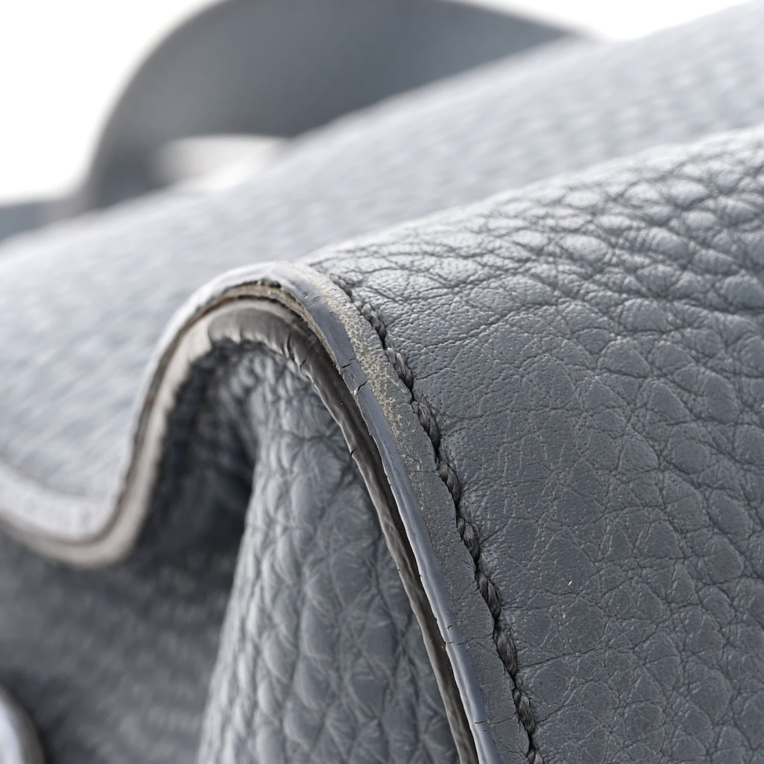 Fendi Cuoio Romano Selleria Lei Boston Tote Nube 14 of 14