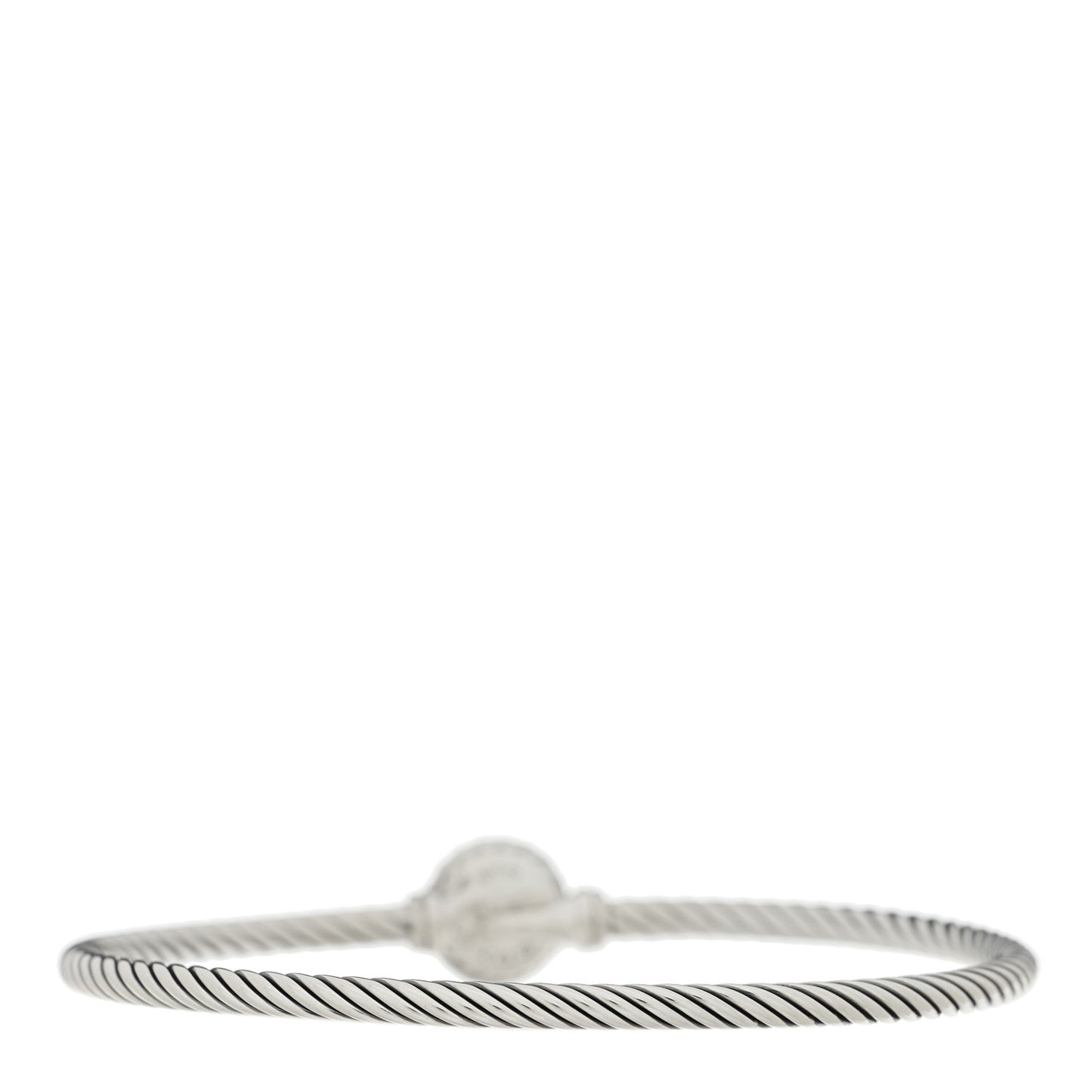 Sterling Silver Blue Topaz 3mm Chatelaine Bracelet