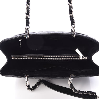 Chanel Caviar Quilted Grand Shopping Tote GST Black 7 of 12