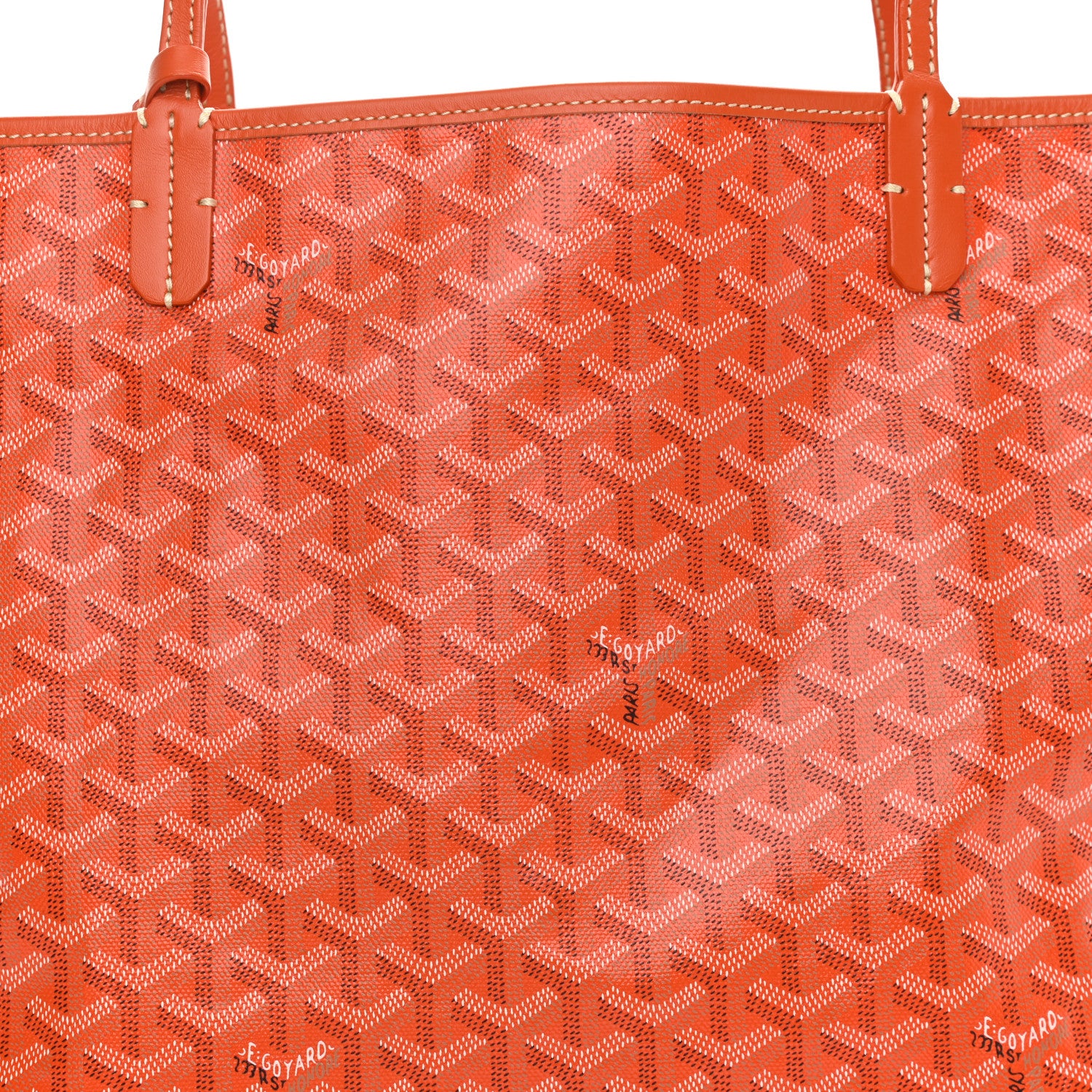 Goyard Goyardine Saint Louis GM Orange 10 of 13