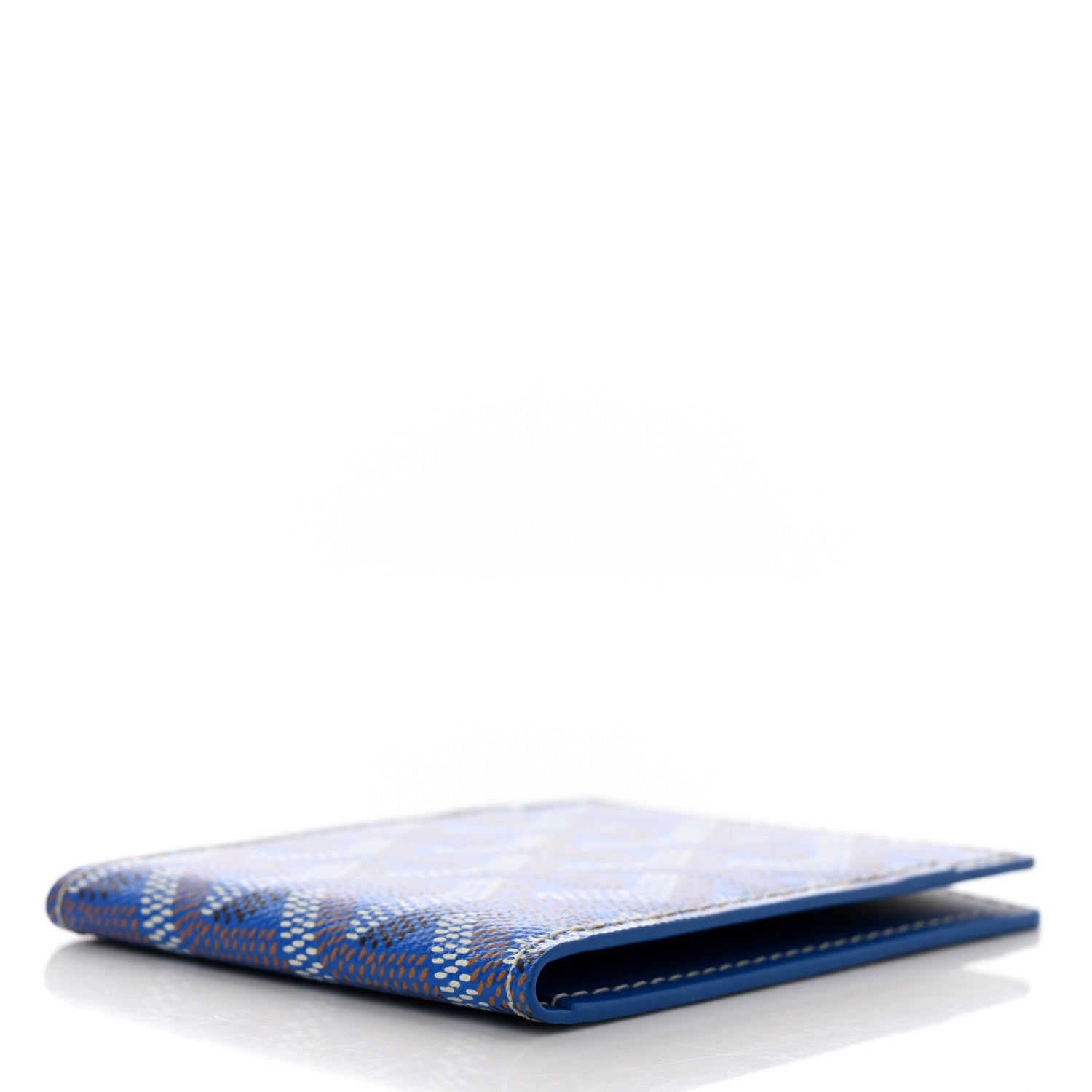 Goyard Goyardine Bi-Fold Victoire PM Wallet Sky Blue 4 of 8