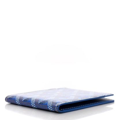 Goyard Goyardine Bi-Fold Victoire PM Wallet Sky Blue 4 of 8