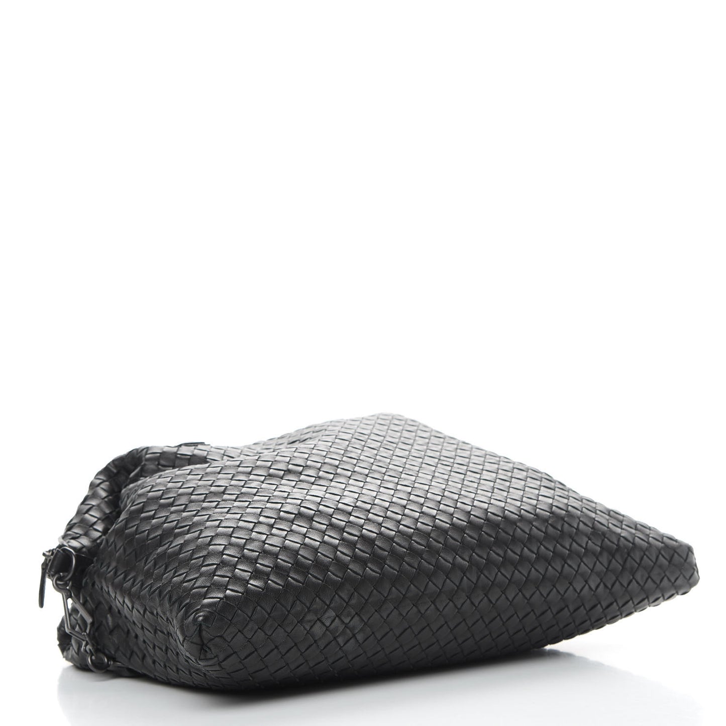 Nappa Intrecciato Medium Convertible Tote Black