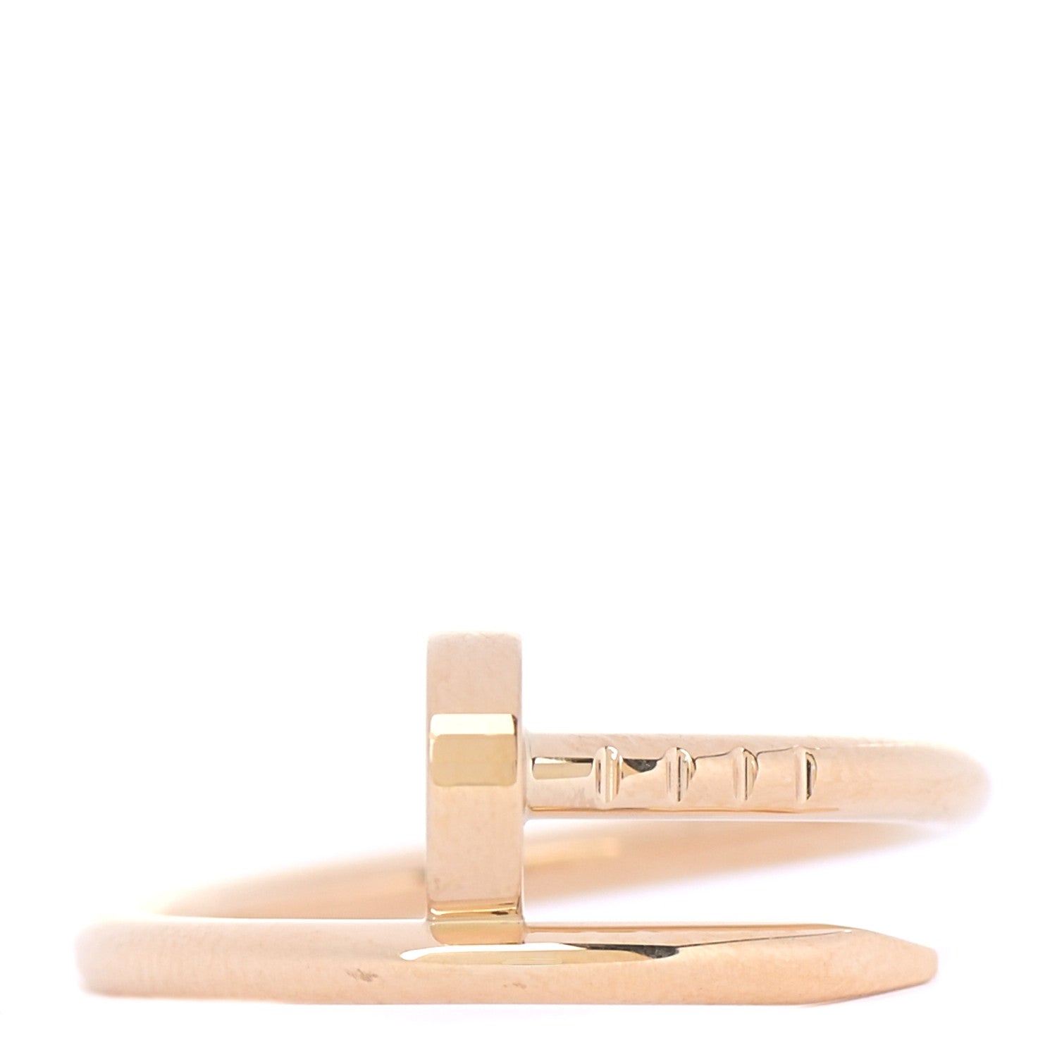 Cartier 18K Yellow Gold Small Juste Un Clou Ring 48 4.5 1 of 5