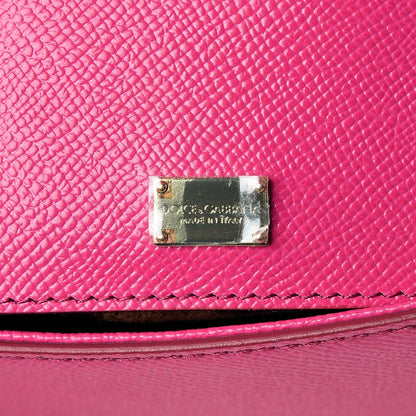 Dolce & Gabbana Dauphine Medium Miss Sicily Satchel Pink 8 of 10