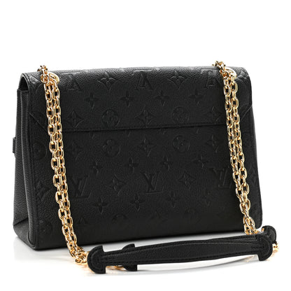 Louis Vuitton Empreinte Vavin PM Black 3 of 10