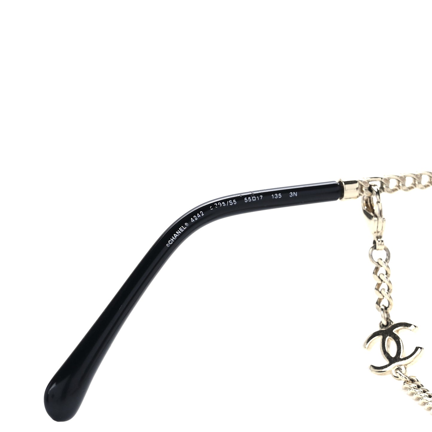Chain Pantos Sunglasses 4242 Gold Brown