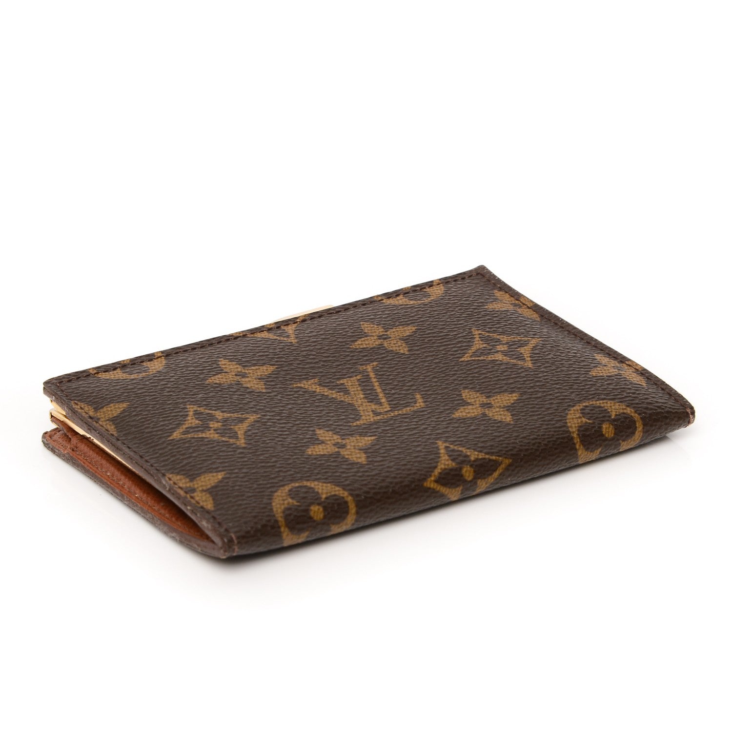 Louis Vuitton Monogram French Kiss Lock Coin Purse 4 of 6