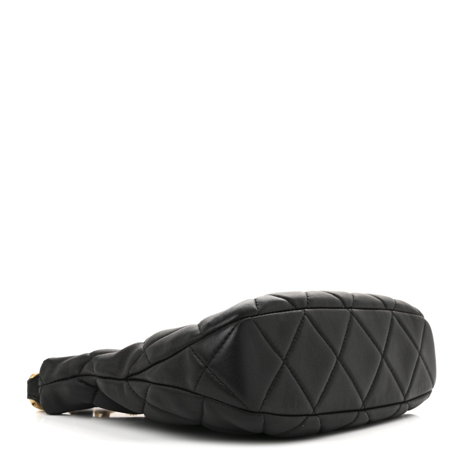Chanel Lambskin Quilted CC Chain Hobo Black 4 of 14
