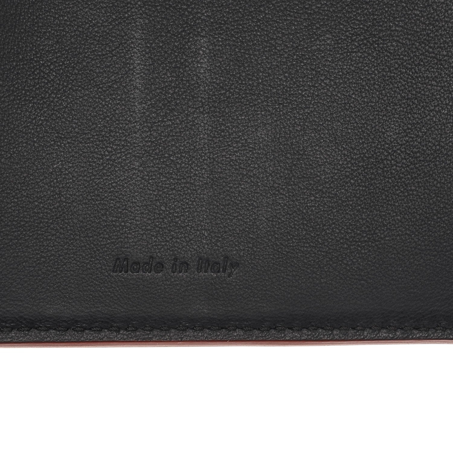Celine Grained Calfskin Medium Multifunction Strap Wallet Coquelicot 7 of 7