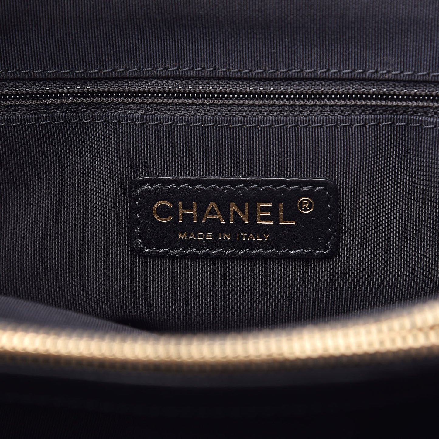 Calfskin Quilted Small Chain Me Tote Black