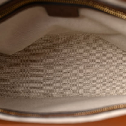 Gucci New Denim GG Monogram Dollar Calfskin Medium Jackie 1961 Tote Blue Tea Cuir Epilog 5 of 13