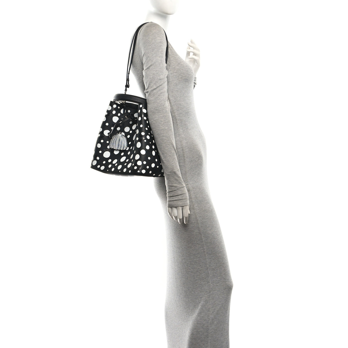 LV X YK Empreinte Neonoe MM Black White