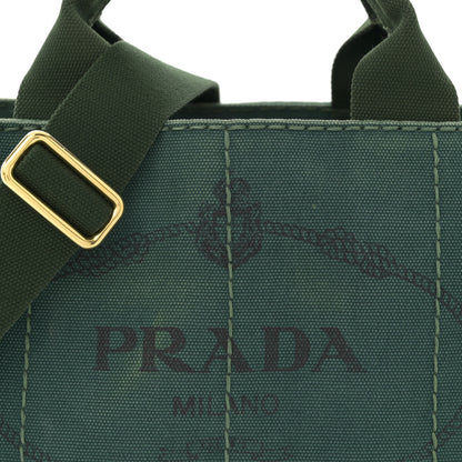 Prada Canapa Small Logo Tote Oleandro 7 of 11