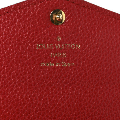 Louis Vuitton Empreinte Sarah Wallet NM Cherry 6 of 6