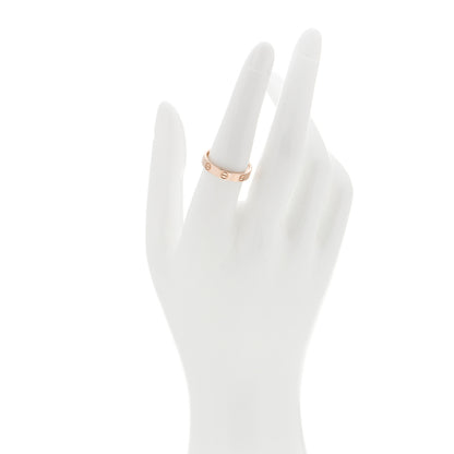 Cartier 18K Pink Gold 3.5mm LOVE Wedding Band Ring 55 7.25 2 of 4