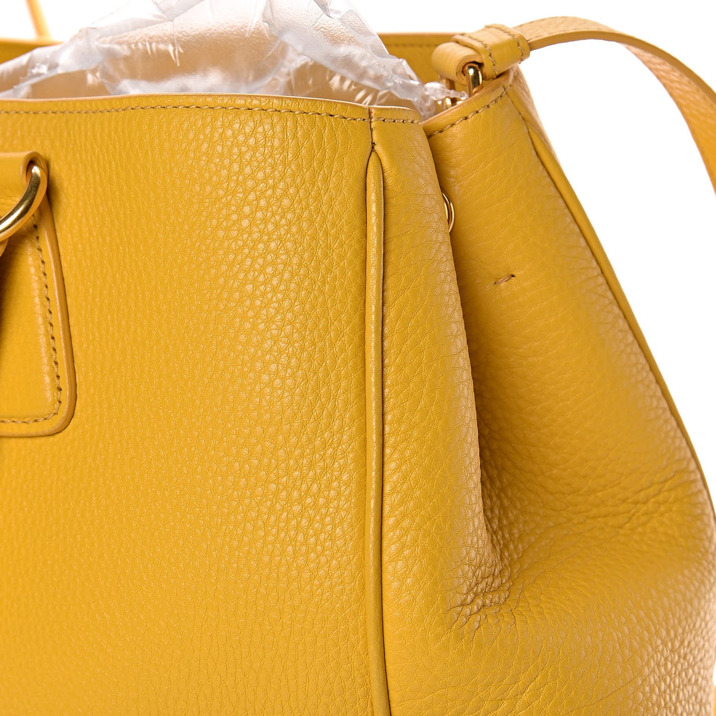 Vitello Daino Tote Mimosa