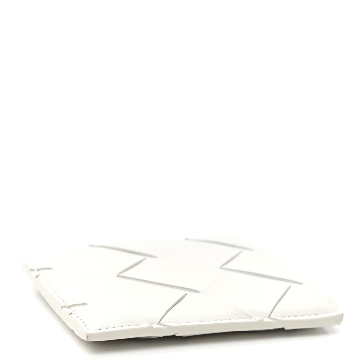 Bottega Veneta Nappa Maxi Intrecciato Coin Purse White 4 of 7