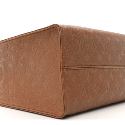 Louis Vuitton Empreinte Monogram Onthego MM Cognac 8 of 8