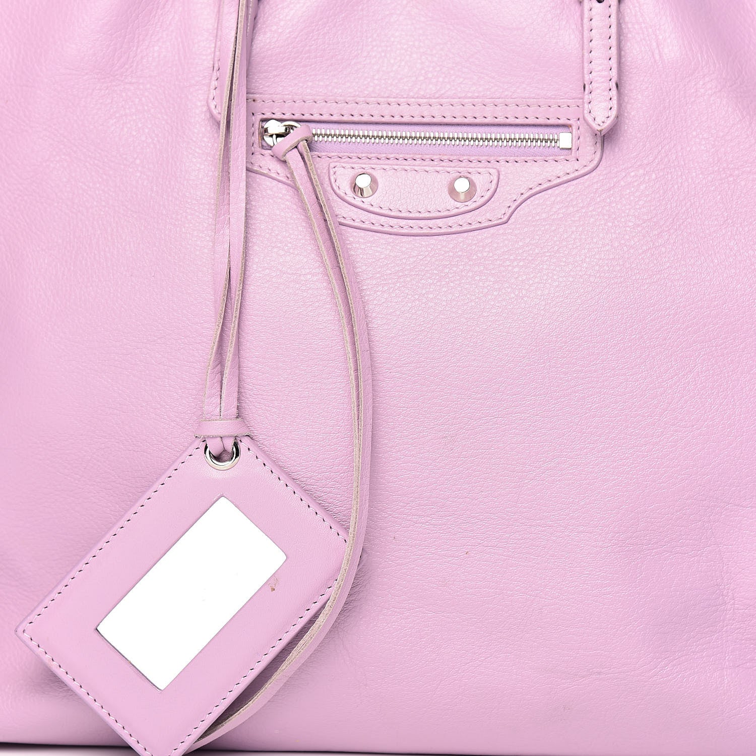Balenciaga Veau Papier A4 Zip Around Tote Rose Orchid 22 of 22