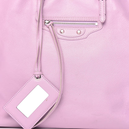 Balenciaga Veau Papier A4 Zip Around Tote Rose Orchid 22 of 22