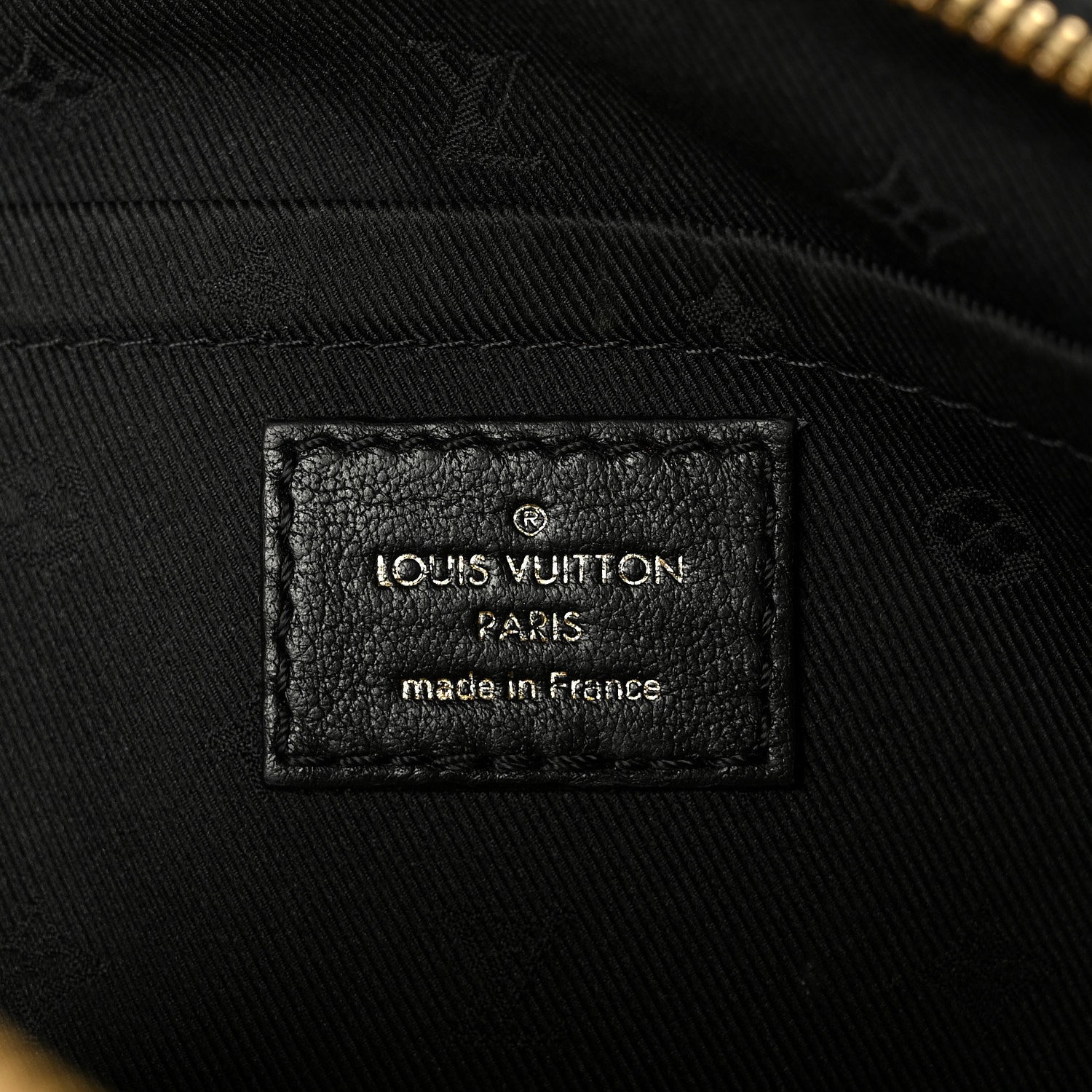 Louis Vuitton Calfskin Bubblegram Alma BB Black 6 of 9