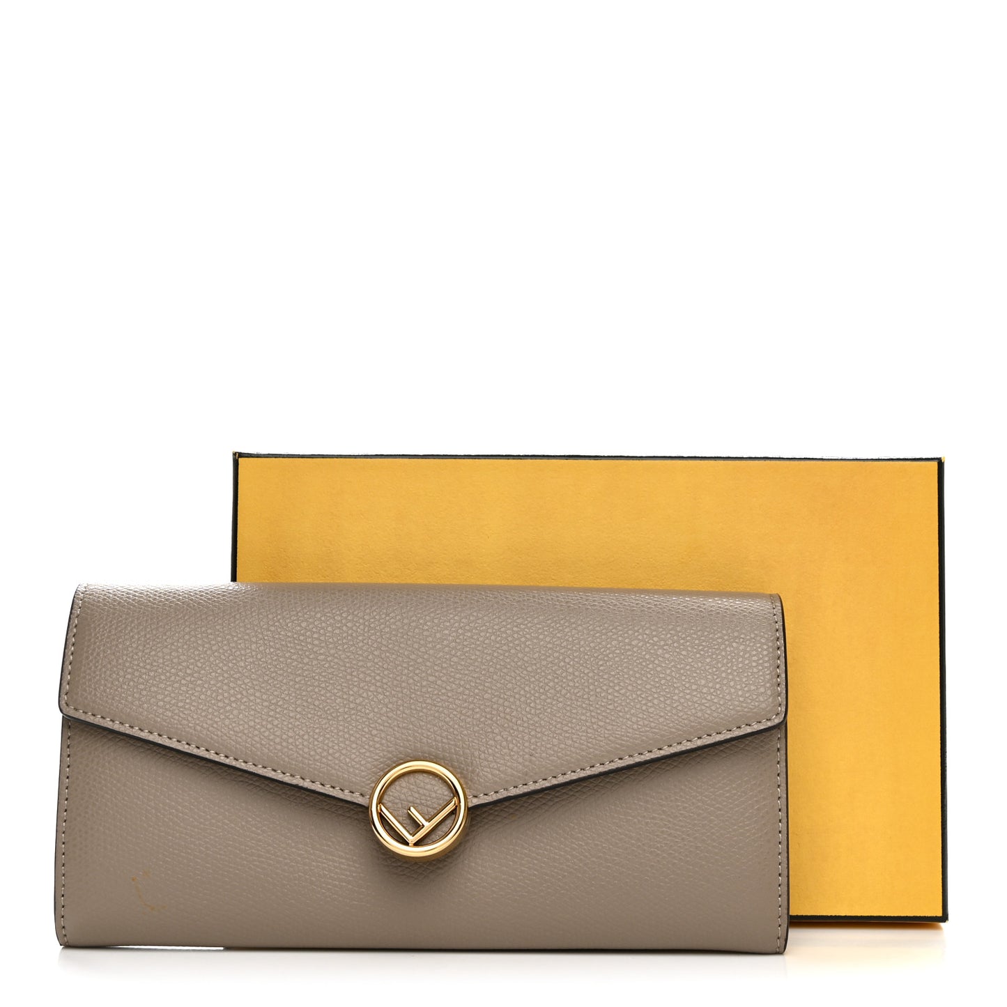 Vitello Cruise F is Fendi Continental Envelope Wallet Tortora