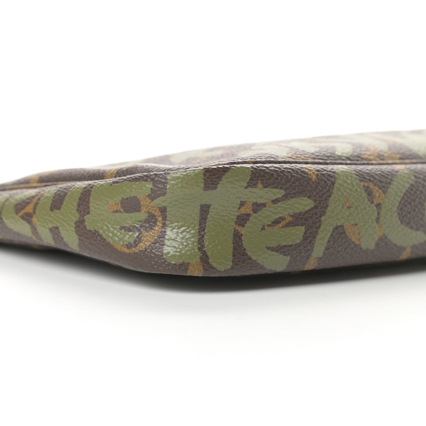 Monogram Graffiti Pochette Accessories Kaki