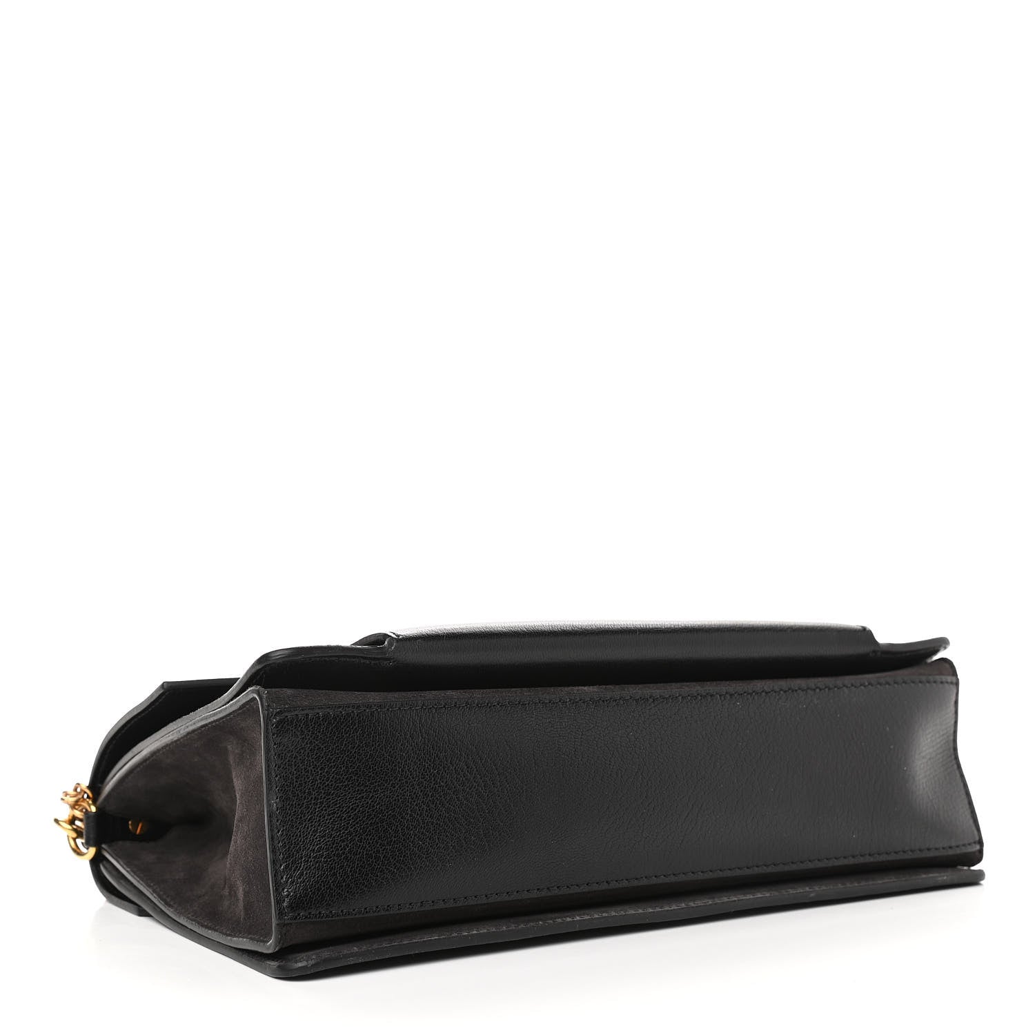 Givenchy Goatskin Suede Medium GV3 Flap Black 4 of 10
