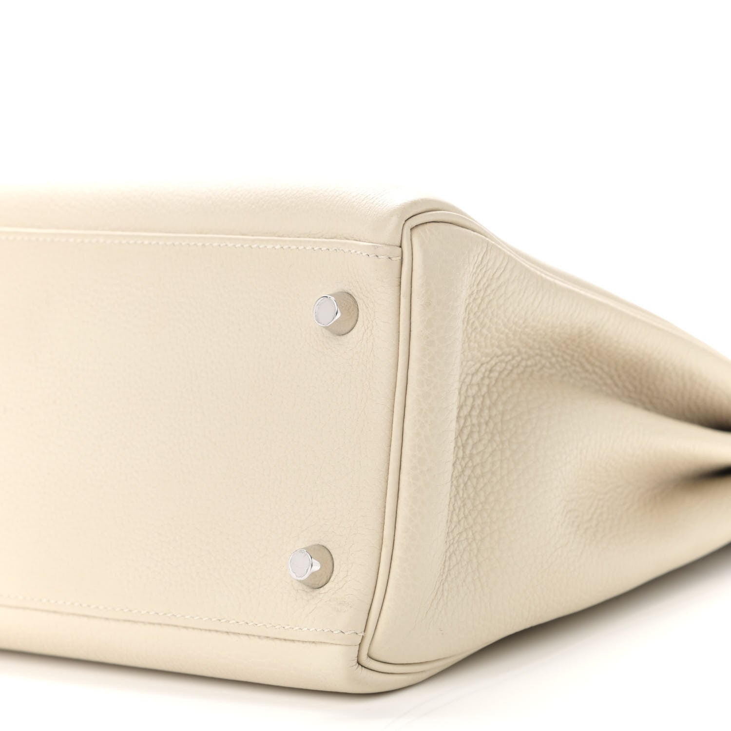 Hermes Togo Au Galop Kelly Retourne 32 Craie Rouge H Fauve Black 10 of 12