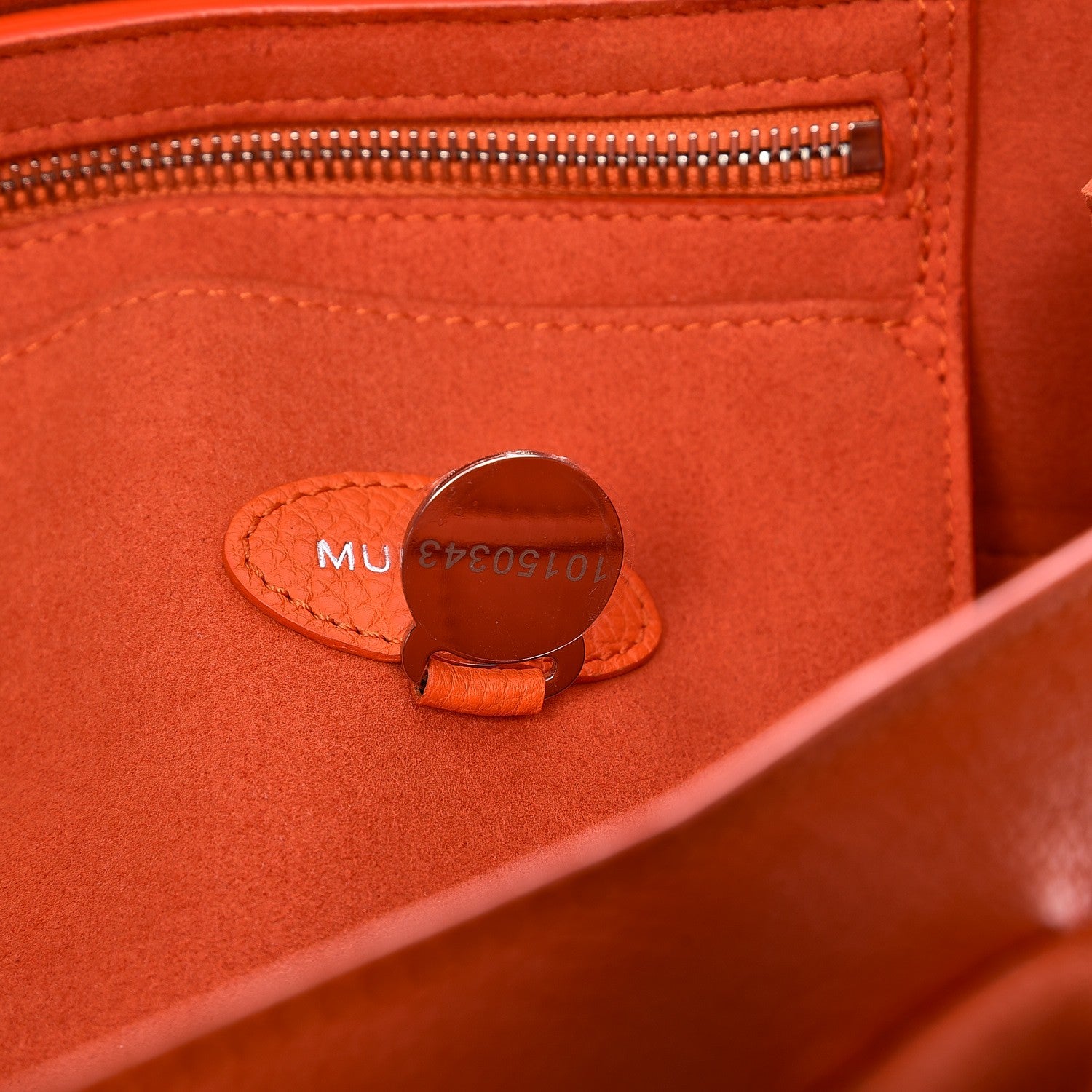 Mulberry Classic Grain Bayswater Bright Orange 7 of 14