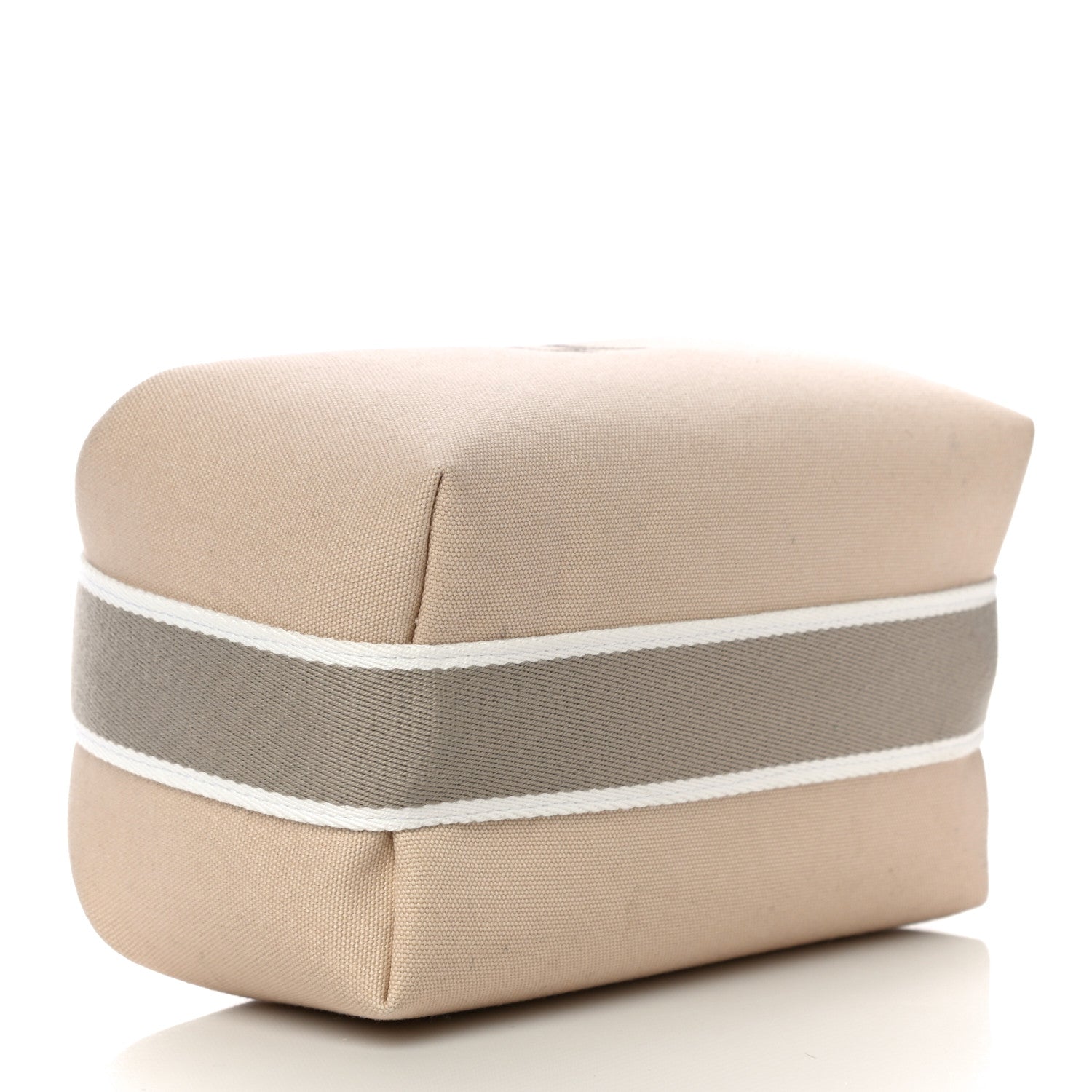 Hermes Canvas Small Bride-A-Brac Pouch Natural 4 of 9