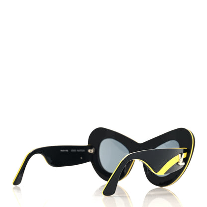 Louis Vuitton Acetate Cat Eye LV Sunglasses Z0835W Black 4 of 6