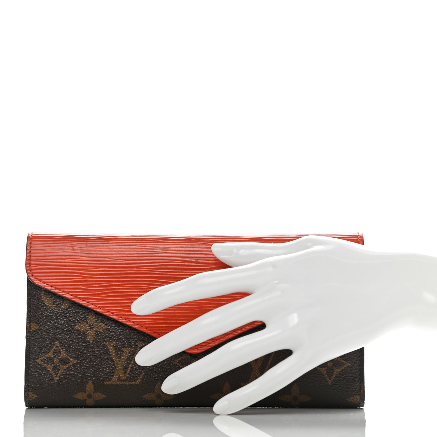 Monogram Epi Marie-Lou Long Wallet Piment