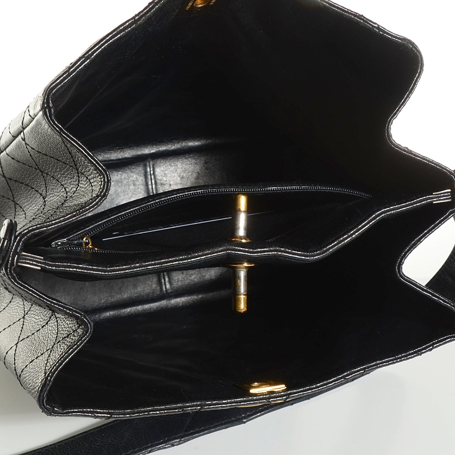 Chanel Caviar Quilted Shoulder Bag Black 5 of 7