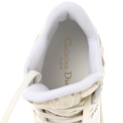 Christian Dior Canvas Embroidered Womens Walk'n' Dior Star High Top Sneakers 36.5 White Gold 15 of 18