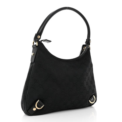 Gucci Monogram Medium Abbey D Ring Hobo Black 3 of 12