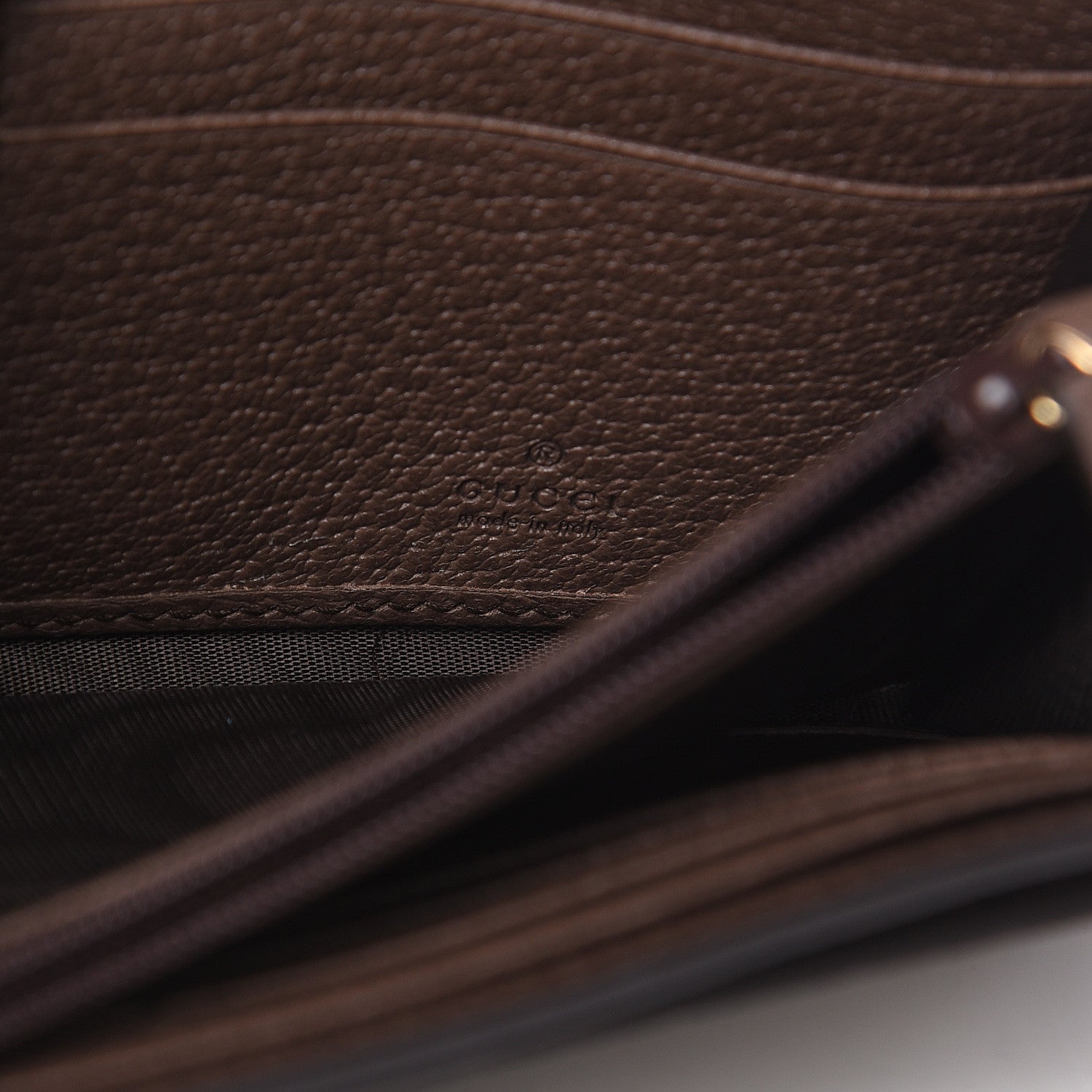 Gucci GG Supreme Monogram Web Ophidia Continental Wallet Brown 7 of 7