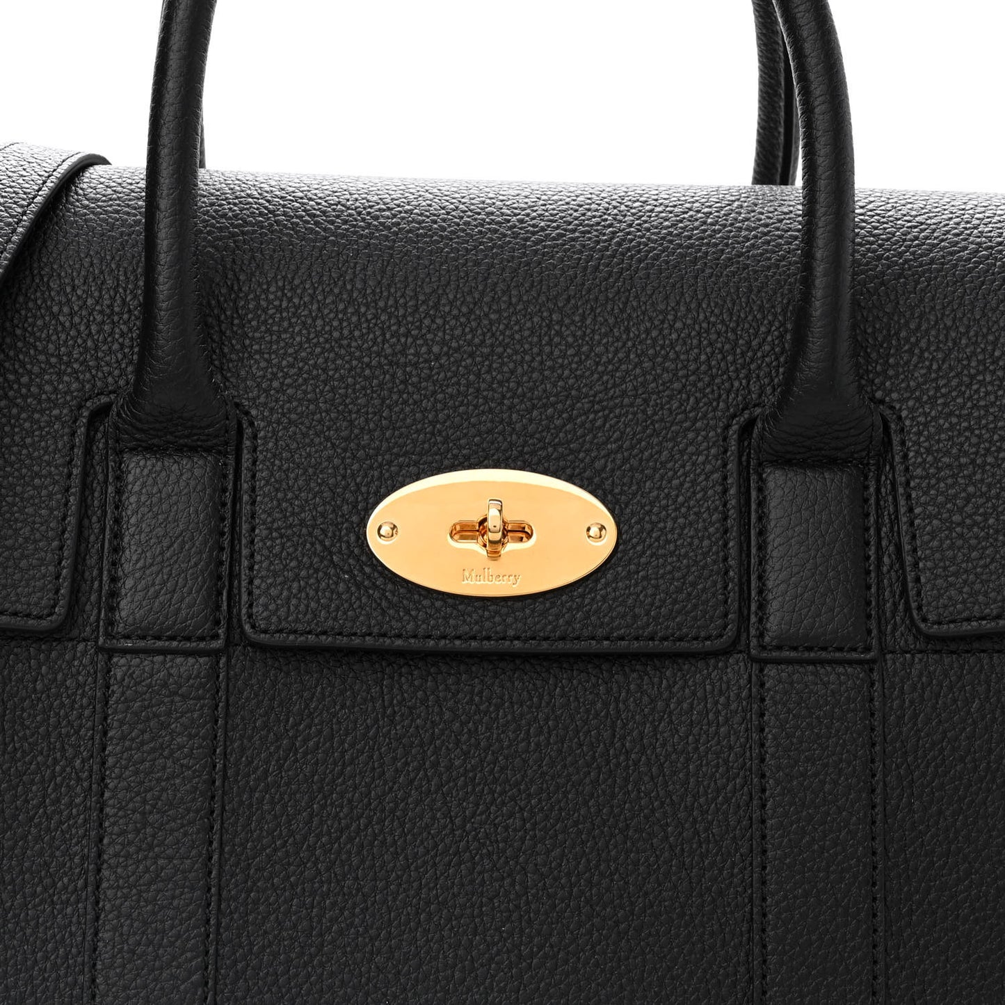 Classic Grain Calfskin New Bayswater Black