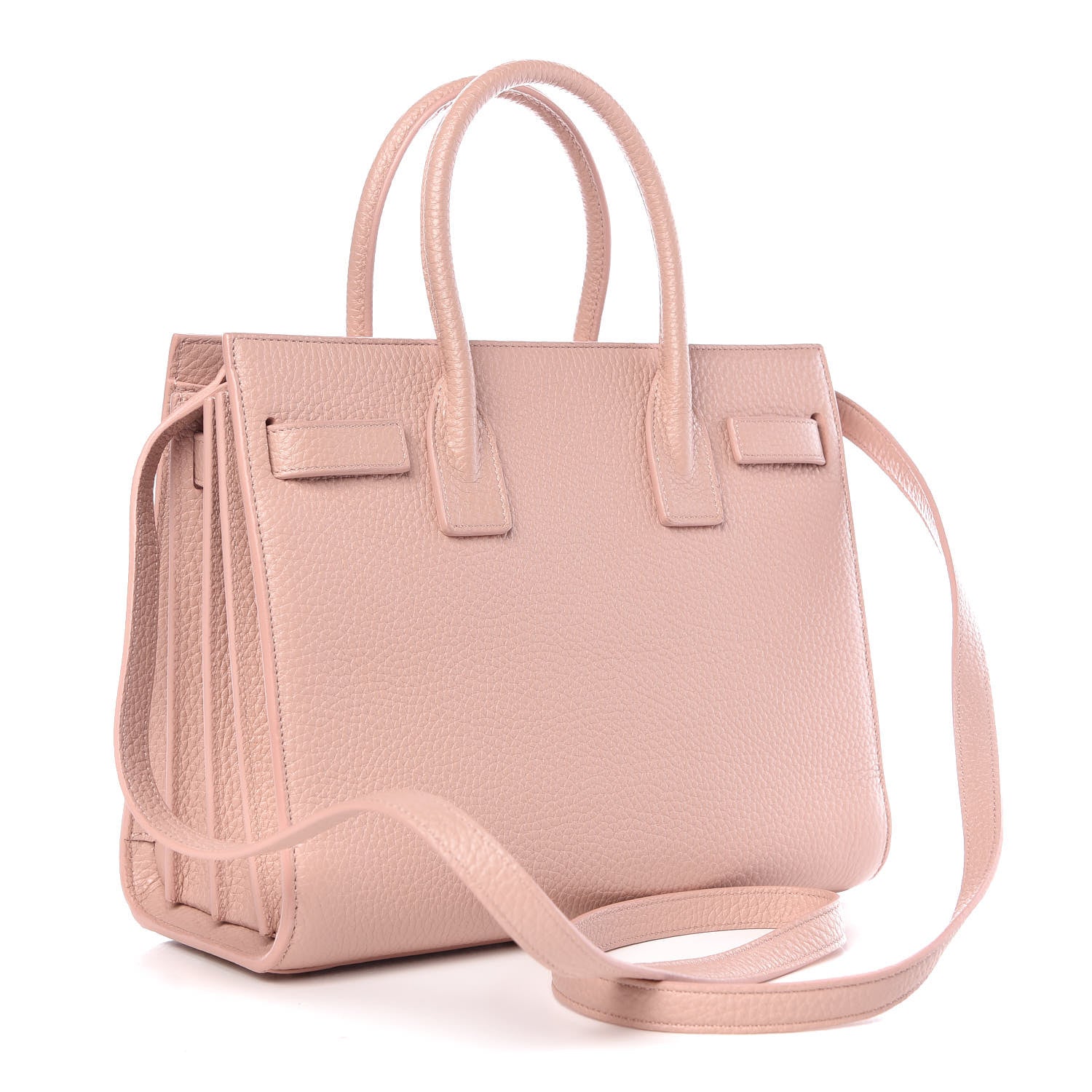 Saint Laurent Grained Calfskin Small Sac De Jour Light Blush 3 of 6