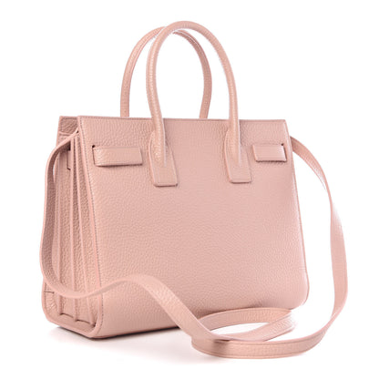 Saint Laurent Grained Calfskin Small Sac De Jour Light Blush 3 of 6