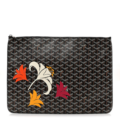 Goyard Goyardine Senat Pochette GM Black 1 of 7