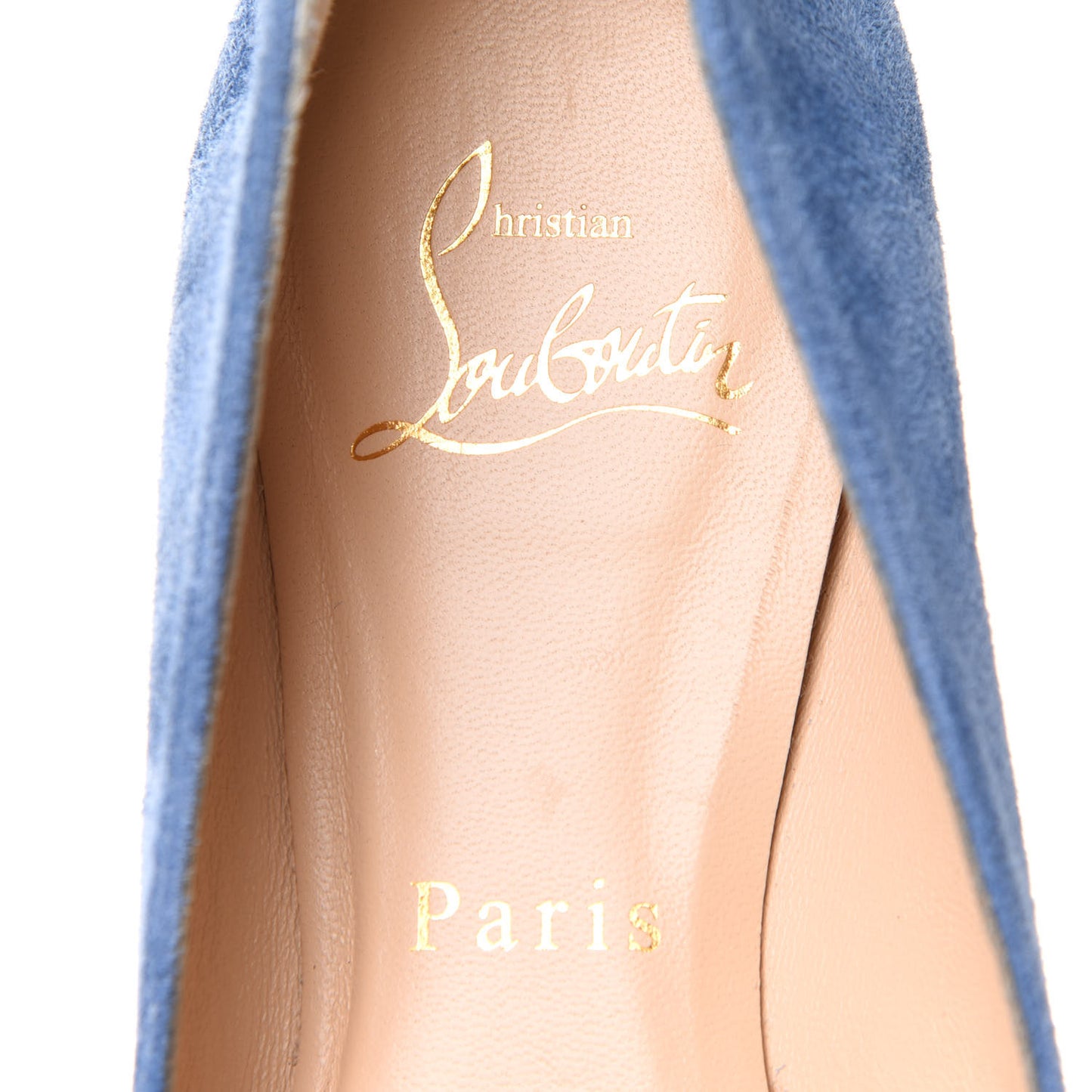 Veau Velours Ballalla Pointy Toe Flats 38 Jeans