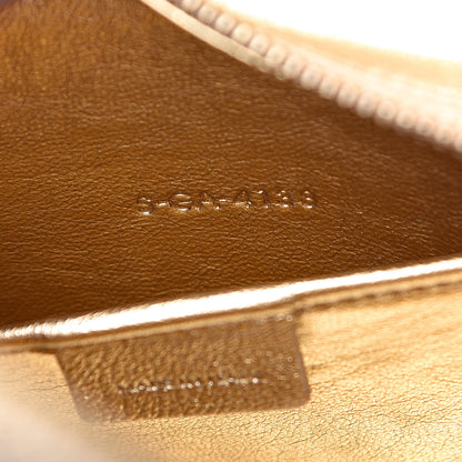 Celine Laminated Lambskin Nano Luggage Gold 7 of 11