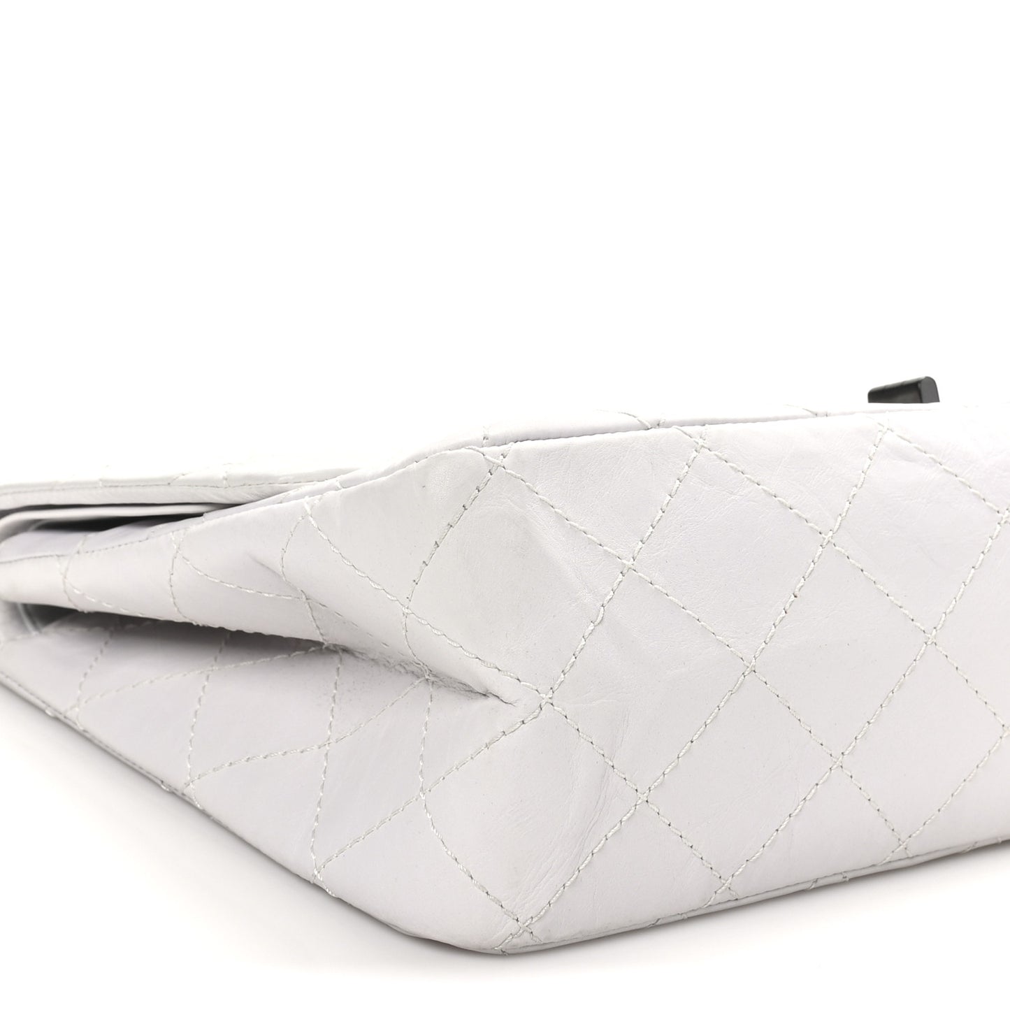 Aged Calfskin 2.55 Reissue 227 Flap White