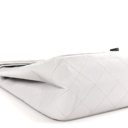 Chanel Aged Calfskin 2.55 Reissue 227 Flap White 9 of 10